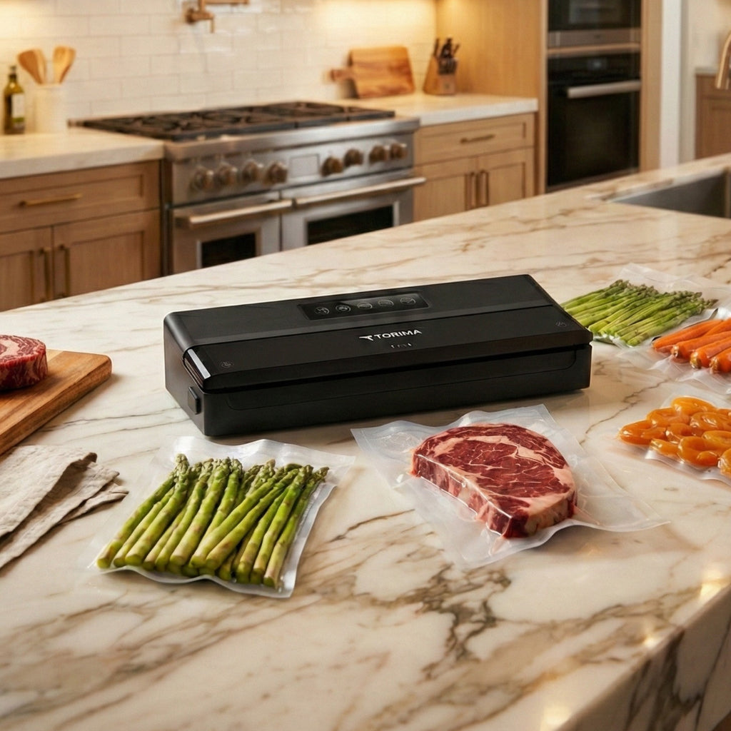 TORİMA VS-22 VACUUM SEALER MACHINE BLACK